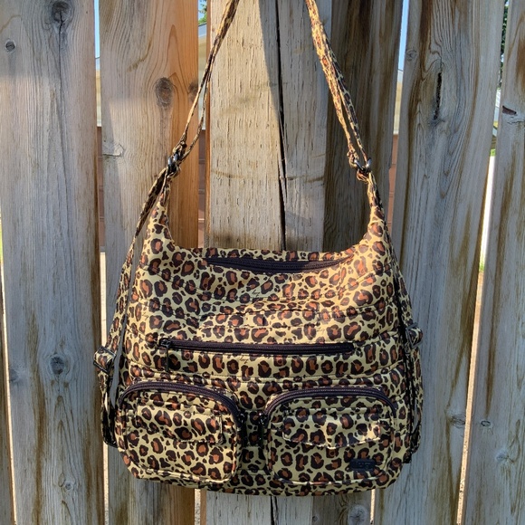 LUG ZIPLINER - LEOPARD - HEARTS LINING - Picture 1 of 4